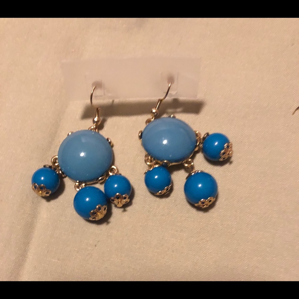 Blue earrings